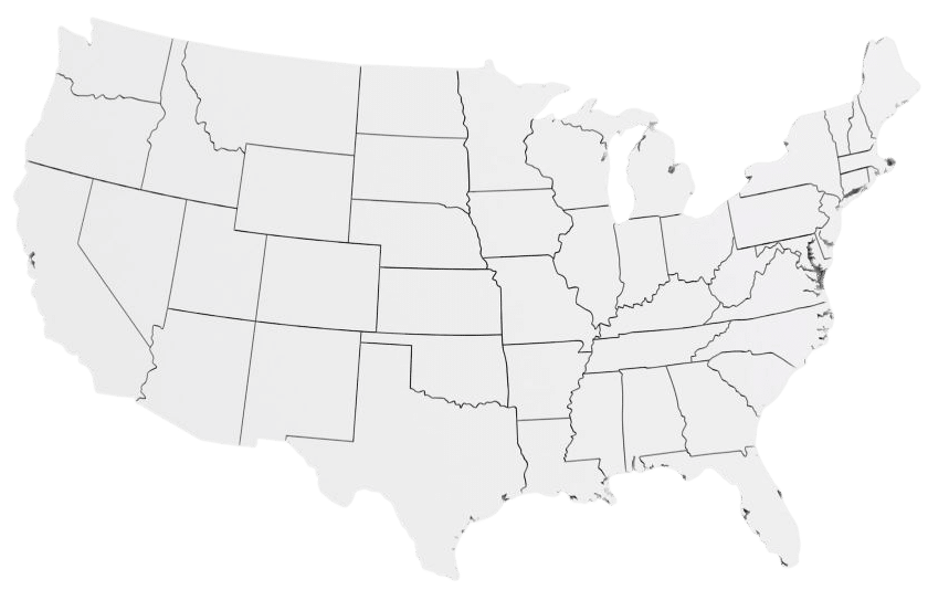 usa state map
